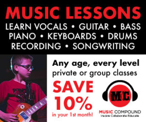 Save 10% on music lessons today!