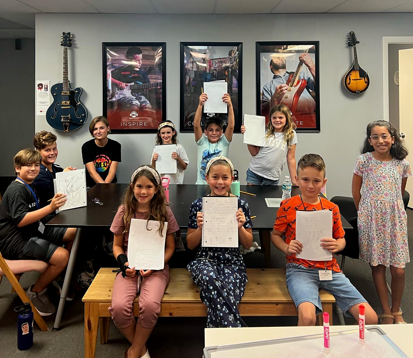 Music Compound hosts writing workshops with young local author